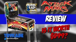 Arcade1up Attack From Mars Pinball Full Review! Is it worth $599?