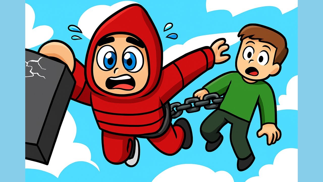 2 Player Obby,But Chained Together