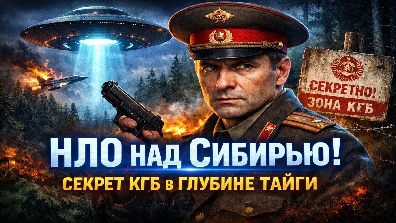 Секрет КГБ в Глубине Тайги: НЛО над Сибирью, которое КГБ пыталось сбить. Засекреченная катастрофа