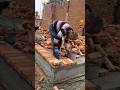 Mistri Ka Strong Brick Work 🔥 | हाथों से बनती मजबूत दीवार 🧱💪