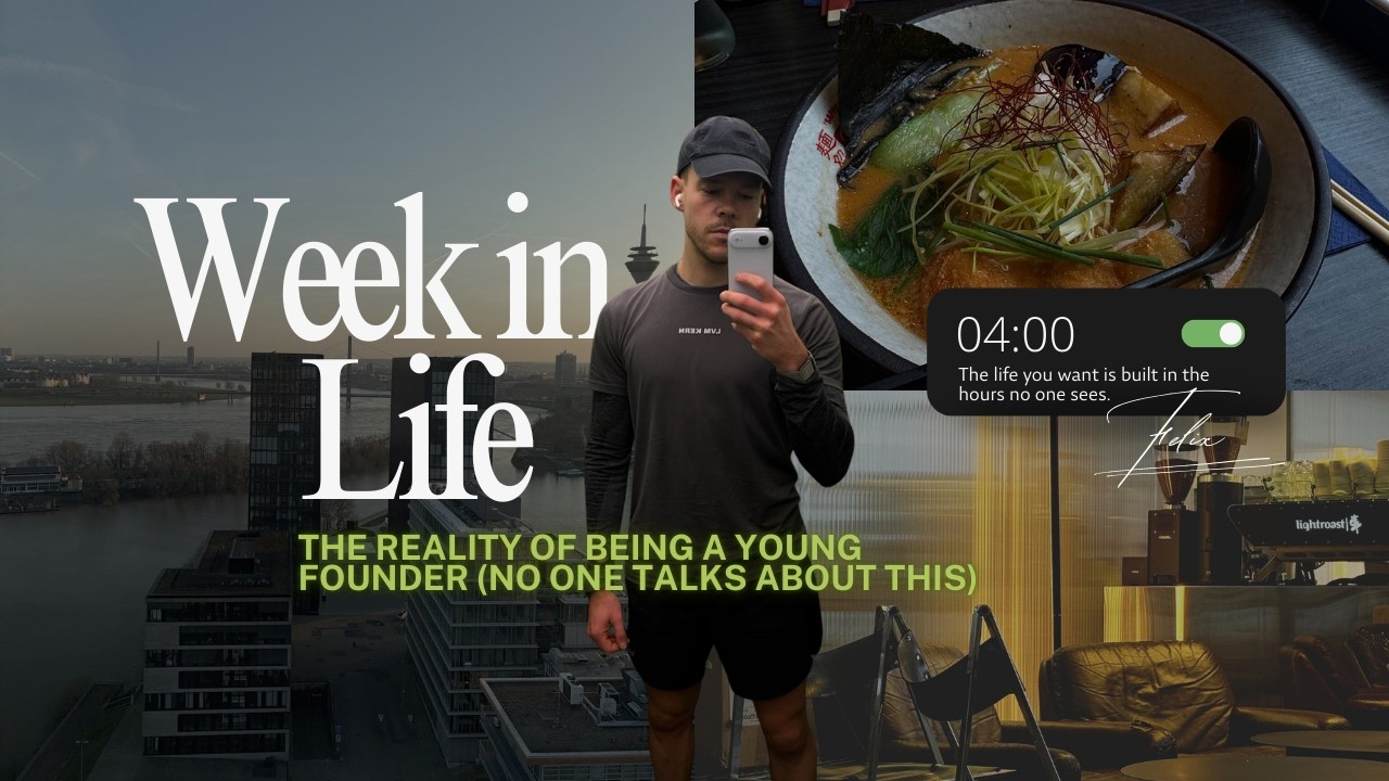 A Week in My Life as a Young Entrepreneur | Building, Learning & Dating Myself