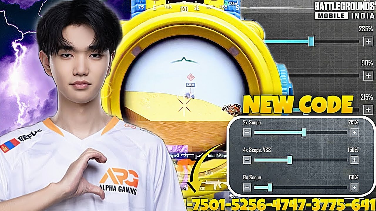 APG REFUSS 99 PUBG Aim Accuracy Sensitiv   1080p 