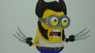 How To Draw Minion - Como Dibujar A Un Minion