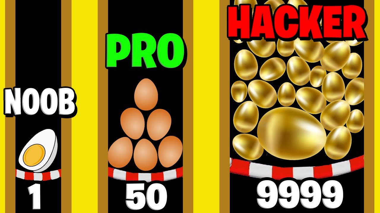 LA MEILLEURE ÉVOLUTION D'OEUFS DE POULE ! (Eggs and Chickens: Cut Rope Game)