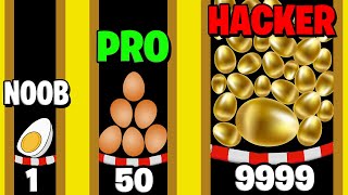 LA MEILLEURE ÉVOLUTION D'OEUFS DE POULE ! (Eggs and Chickens: Cut Rope Game) screenshot 4