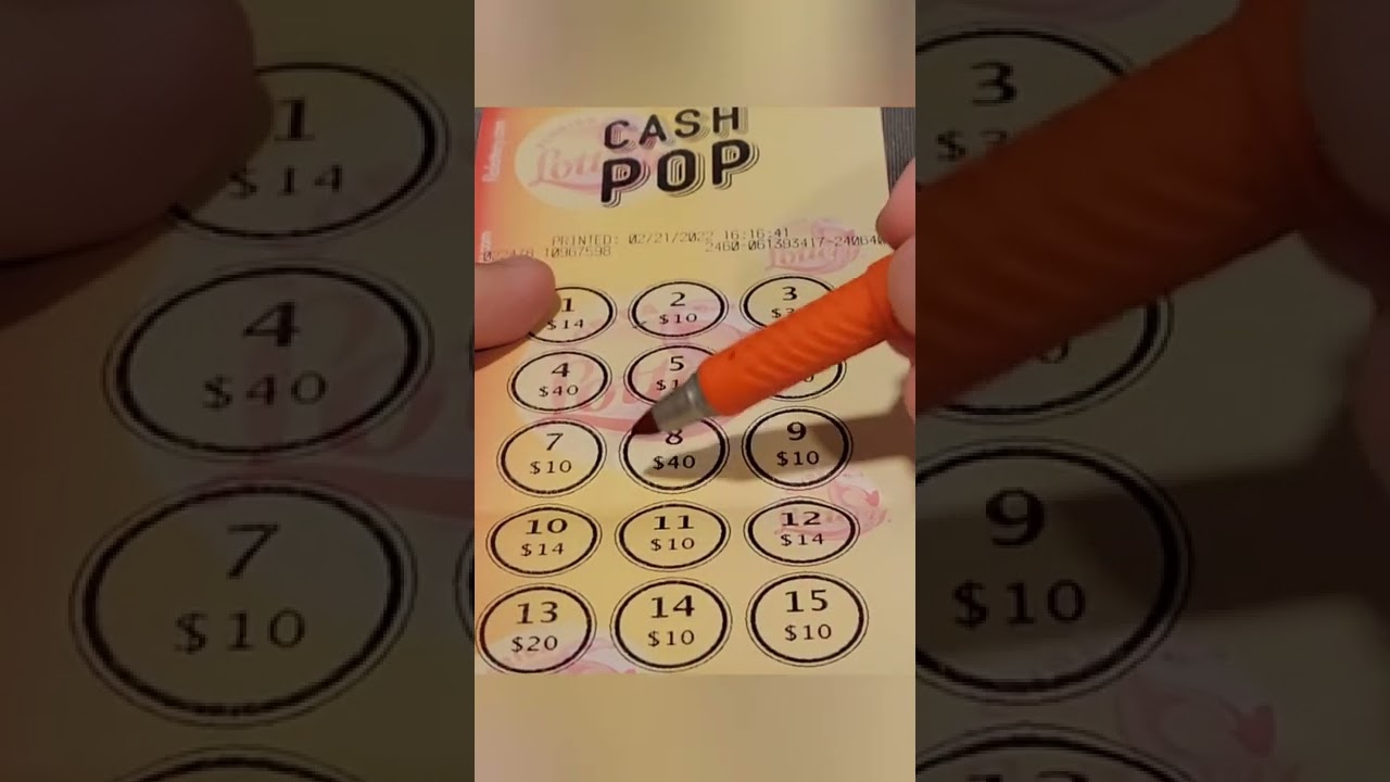 Cash Pop Profit! GUARANTEED Winning Lottery Ticket 