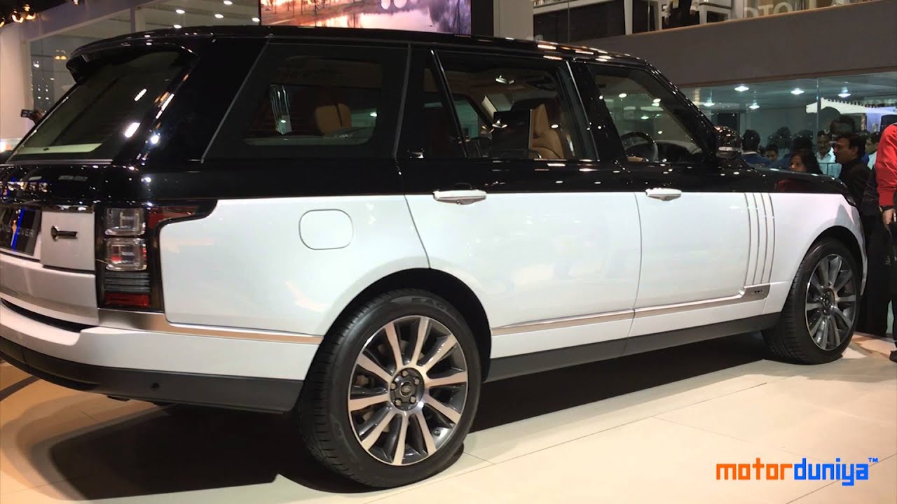 Land Rover Range Rover SV Autobiography LWB | Auto Expo 2016 | Motor ... Land Rover Range Rover SV Autobiography LWB | Auto Expo 2016 | Motor ...
