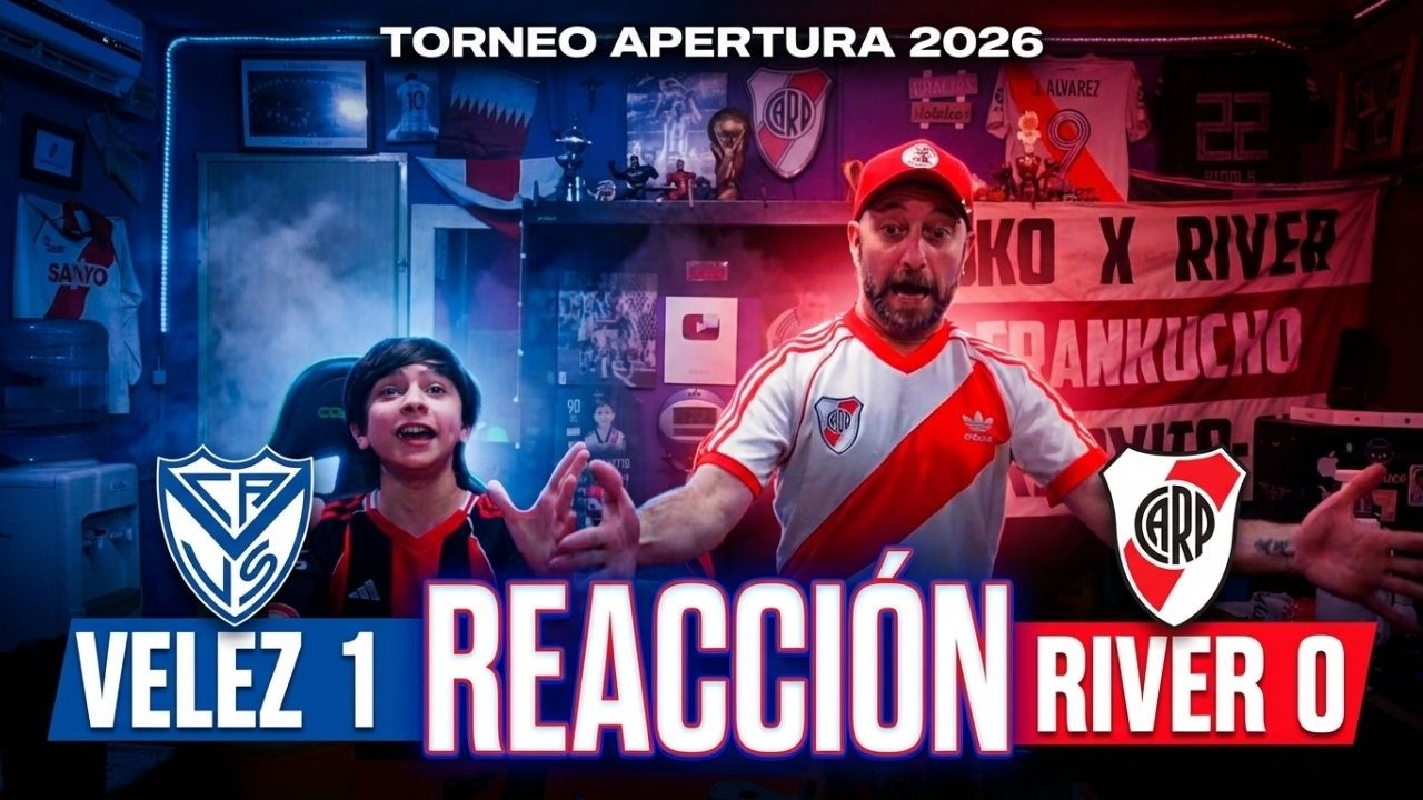 DESASTRE TOTAL - VELEZ 1 vs RIVER PLATE 0 - Reacciones de Hinchas de River - TORNEO APERTURA 2026