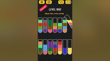 Water sort puzzle level 1883