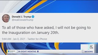 President Trump: 'I will not be going to the Inauguration'