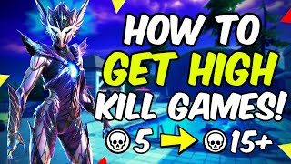 How To Get High Kill Games In Chapter 2 Season 6 Fortnite!