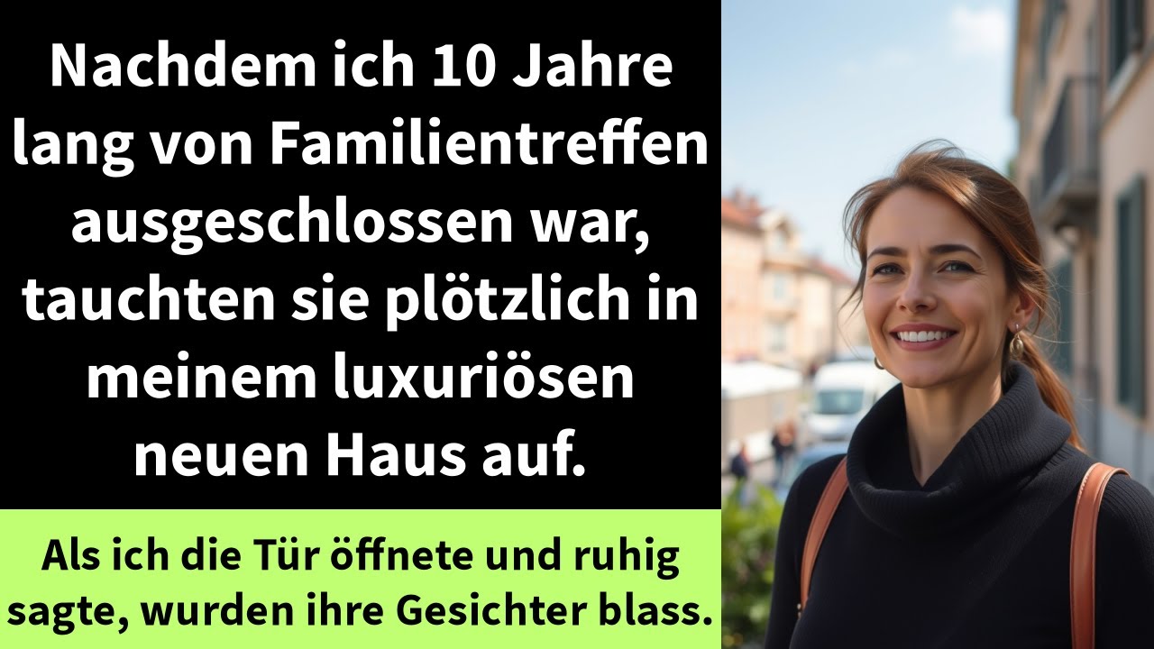 Nachdem sie 10 Jahre lang von Familientreffen ausgeschlossen waren, tauchten sie plötzlich in meinem