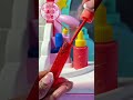 Let's Set Up My PINK Makeup Vanity Playset ✨🌈 ASMR Satisfying Video #shorts