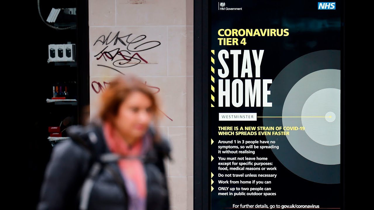 Live With UK MARK Reporting on the New Strain Lockdown