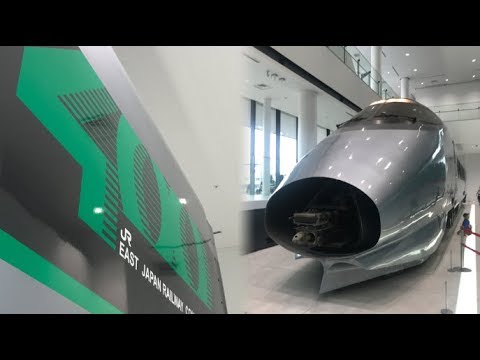 [Railway Museum] 400 Series Shinkansen Coupler Cover Operation Demonstration [Includes Surprise]