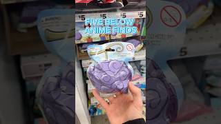 FIVE BELOW ANIME FINDS! #anime
