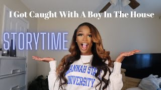 STORYTIME: I Snuck A Boy In The House And Got Caught ‼️ #storytime