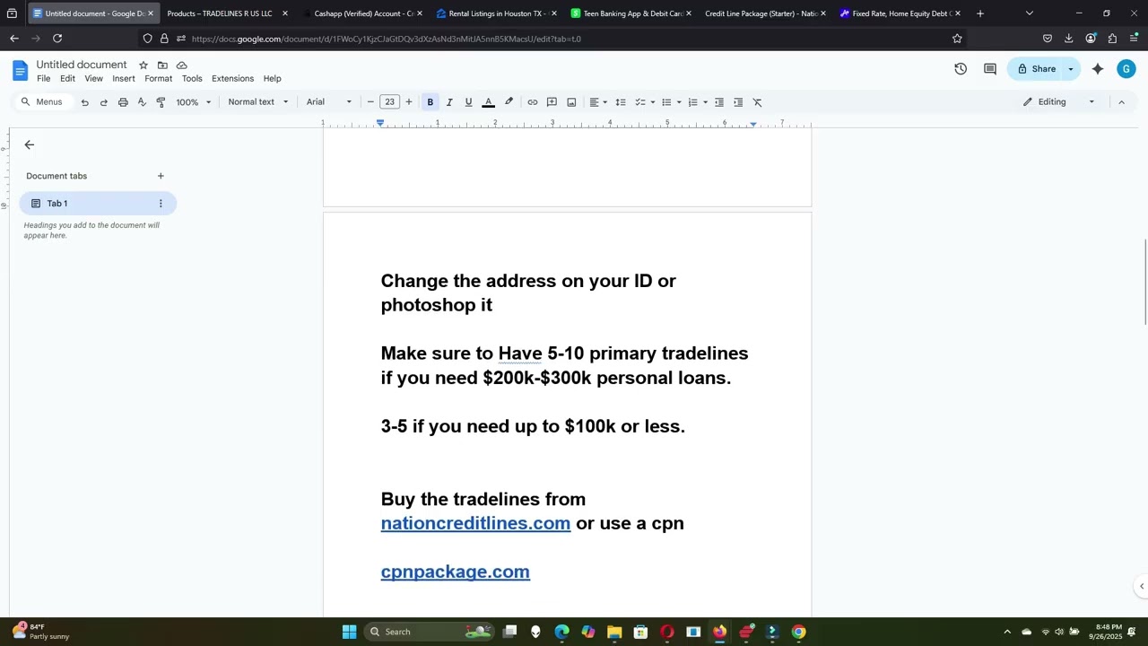 HOW TO GET A CPN LOAN METHOD TUTORIAL