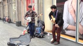 Callum Isaac Busking Cologne