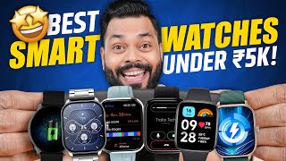 Top 5 Best Smartwatches Under ₹5000 In 2024⚡Bluetooth Calling, AMOLED & More screenshot 2