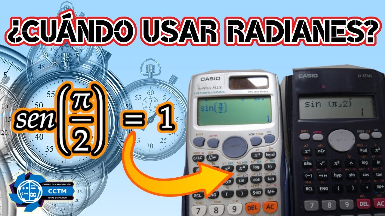 🧐 ¿Cuándo utilizar los radianes en la calculadora? | Calculadora