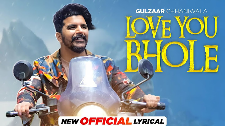 Love You Bhole (Official Lyrical) | Gulzaar Chhaniwala | Latest Haryanvi Songs 2025 | Haryanvi Songs