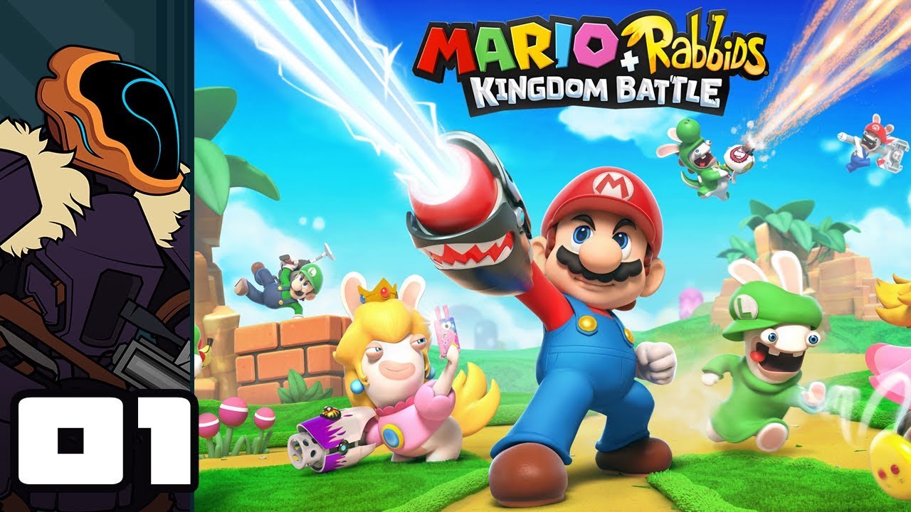 Let's Play Mario + Rabbids Kingdom Battle - Switch Gameplay Part 1 - Why Is This Game So Good?!