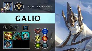 Galio Support vs Blitzcrank - EUW Grandmaster Patch 26.06