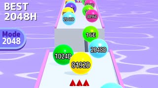 Ball Run 2048 All Levels Gameplay Android Ios Level 182