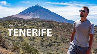 Canary Islands. Tenerife in May. Viewpoints around Volcano Teide