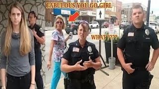 HEY WHAT ARE YOU DOING id refusal I dont answer questions first amendment audit