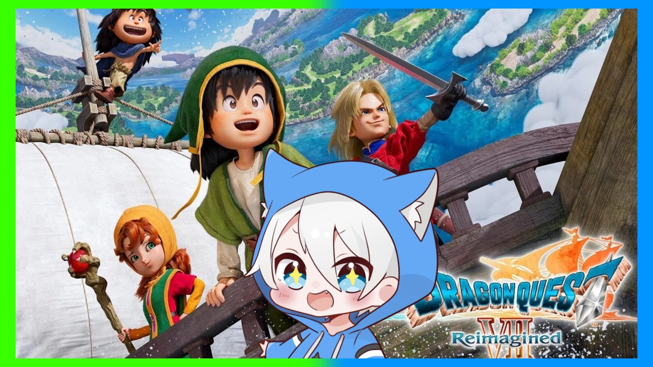 11 【ドラゴンクエストVII Reimagined】完全初見！アイラが仲間になり