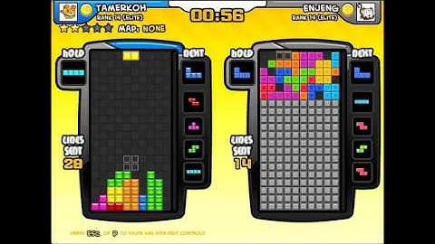 Random Match #6 - Tetris Battle 2P