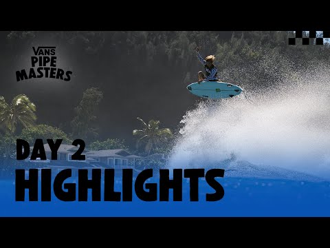 Vans Pipe Masters 2023 Day 2 Highlights | SURF | VANS