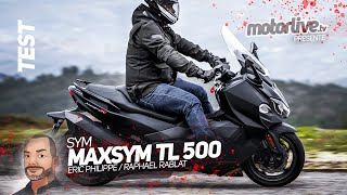 SYM MAXSYM TL 500 : ENFIN UN TMAX KILLER ? I TEST MOTORLIVE