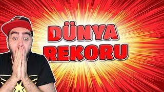 RESMEN DÜNYA REKORU KIRDIM