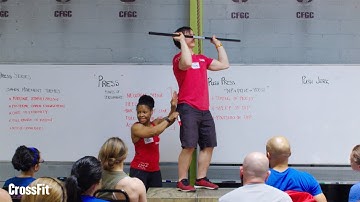 Push Press: Legs, Then Arms