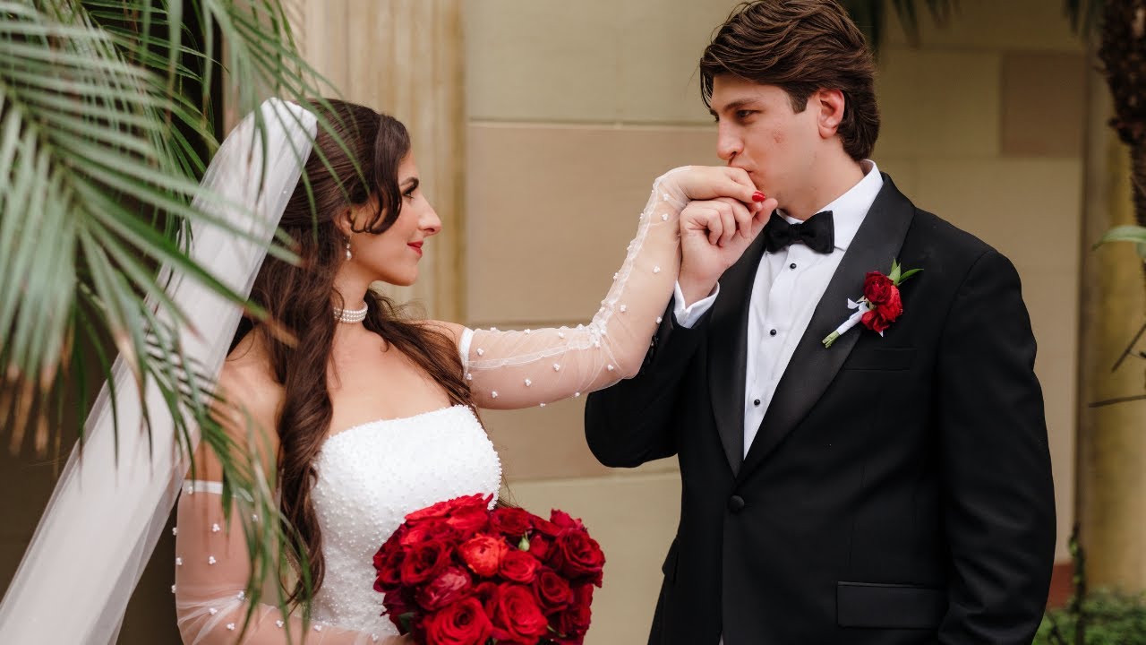 Classic Palm Beach Wedding at St. Edward’s Basilica | Leah & Reed’s Wedding Film