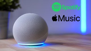 How To Play Songs On Spotify & Apple Music on Amazon Echo/Echo Dot 4th gen | Default Music Services screenshot 2