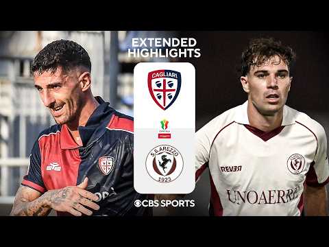 Cagliari vs. Arezzo: Extended Highlights | Coppa Italia | CBS Sports Golazo