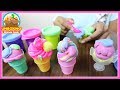 Mainan Anak Play Doh Ice Cream - Play Doh Swirl & Scoop Ice Cream - How To Make Ice Cream With Toy