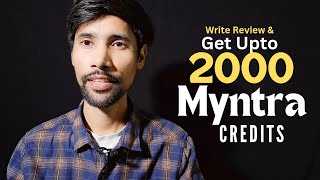 Myntra Write A Review And Get 2000 Myntra Credits Myntra Free Shopping Loot Offer - Tech So