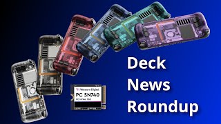 MORE Steam Deck backplate colours new SSDs game fixes