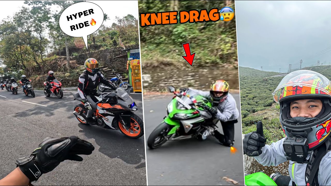Ye Sunday Ride Karke Galti Kardi 😰 knees drag gone wrong 🤯 