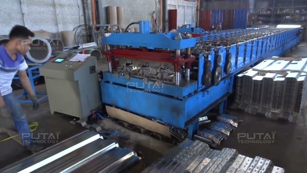 Putai High Quality Floor Deck Sheet Panel Roll Forming Machine
