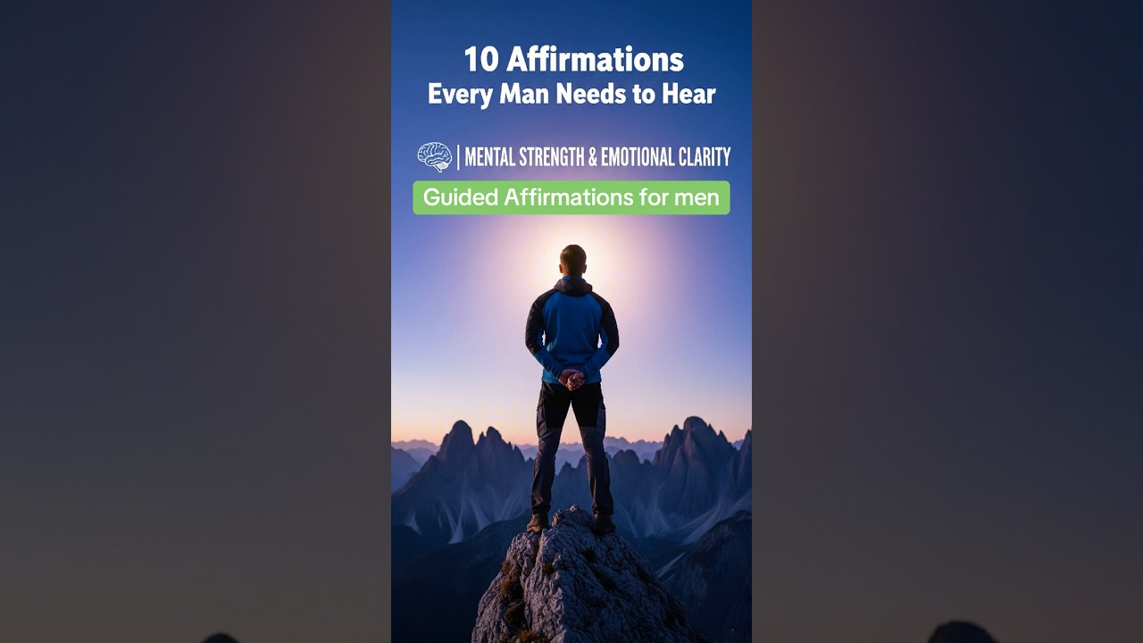 10 Affirmations Every Man Needs to Hear 🧠 