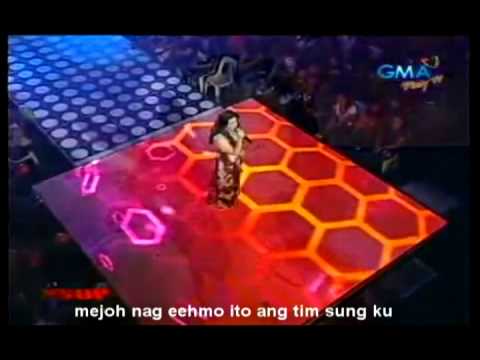 Tim Song Koo -- REGINE VELASQUEZ (with LYRICS)