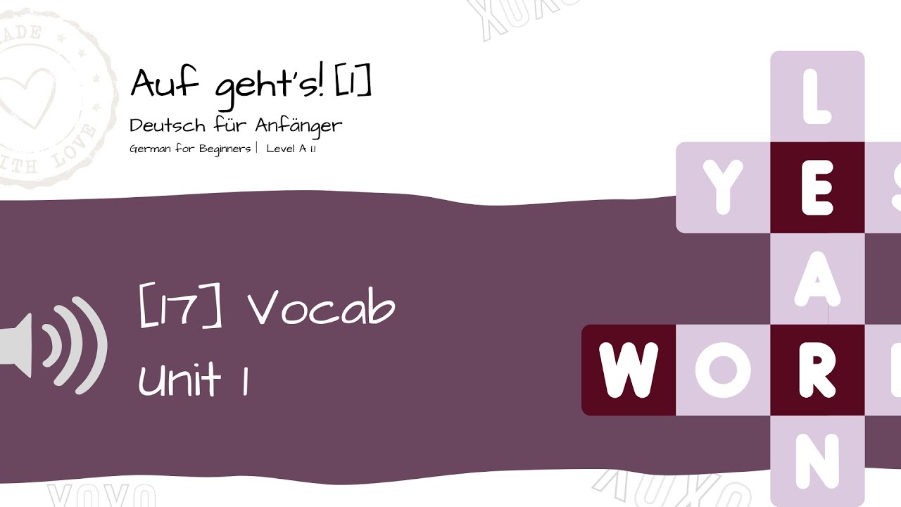 (17) Unit 1 Vocab - YouTube