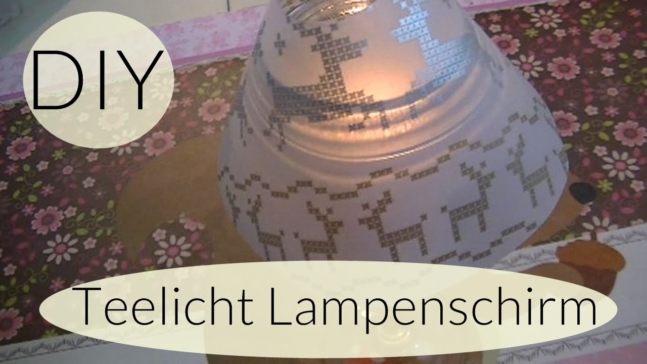 Teelicht Lampenschirm I Geschenkideen I Desk Makeover I Back to School