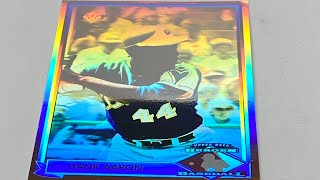 1991 Upperdeck High Series: Hank Aaron Holos
